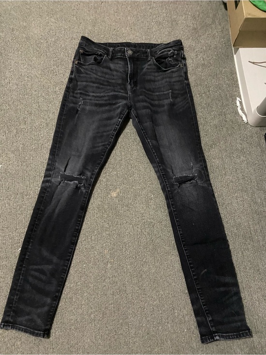 American Eagle Outfitters Other - 32x32 American Eagle Athletic Skinny Black Distressed Men’s Jeans